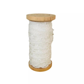 Pitsinauha valkoinen, ohut