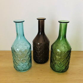 Sisustuspullo, ruskea