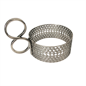 Tsaikka lasinpidike, hopea