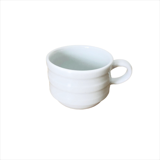 Espressokuppi valkoinen, 2 kpl