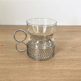 Tsaikka lasi, Iittala - hopea
