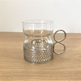 Tsaikka lasi, Iittala - hopea