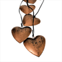 Roikkuva sydänkoriste, kupari