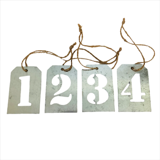 Metalliset numerot/adventtinumerot
