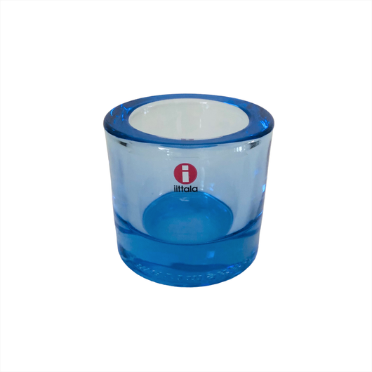 Kynttilälyhty Iittala Kivi, vedensininen