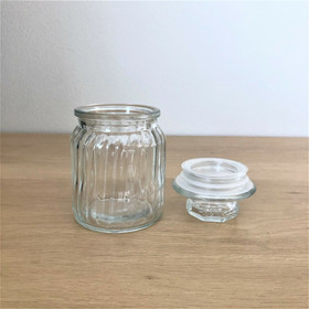 Lasinen säilytyspurkki, pieni