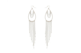 Korvakorut, roikkuva hopea