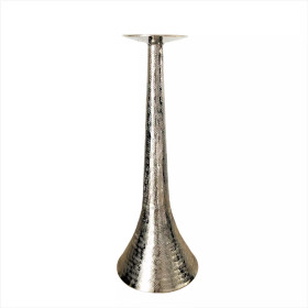 Kynttilänjalka, hopea - 37 cm