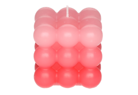 Kuplakynttilä, vaaleanpunainen