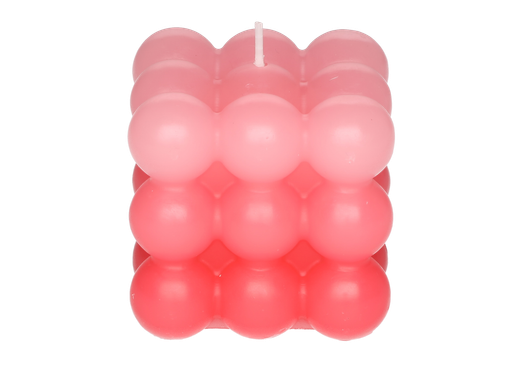 Kuplakynttilä, vaaleanpunainen