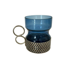 Tsaikka lasi, Iittala - sininen