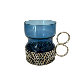 Tsaikka lasi, Iittala - sininen