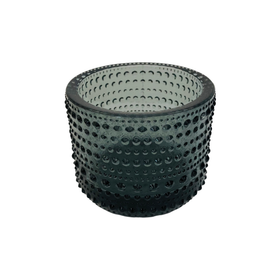 Kynttilälyhty Iittala Kastehelmi, tummanharmaa
