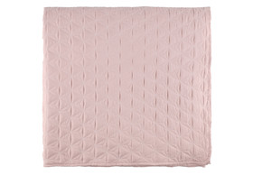 Päiväpeitto, vaaleanpunainen - 240x240 cm