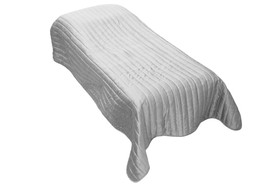 Päiväpeitto, harmaa - 240x260 cm