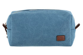 Kosmetiikkalaukku, sininen