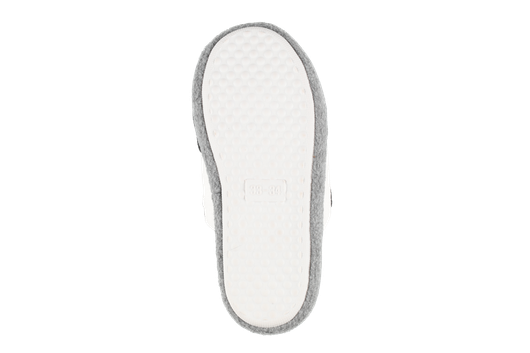 Lasten aamutossut, jalkapallo - harmaa