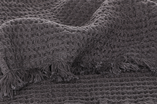 Pyyhe 2 kpl Fanni K, 30x50 cm - tummanharmaa