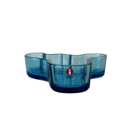Aalto malja 136 mm, Iittala - siniturkoosi