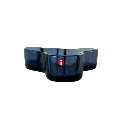 Aalto malja 136 mm, Iittala - mustikansininen
