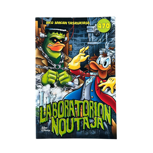 Aku Ankan taskukirja nro 470, Laboratorion noutaja