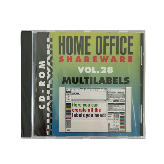 CD-ROM, Home Office Shareware vol. 28 - Multilabels