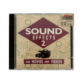CD-levy, Sound Effects 2 - For Movies and Videos