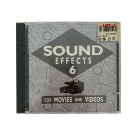 CD-levy, Sound Effects 6 - For Movies and Videos