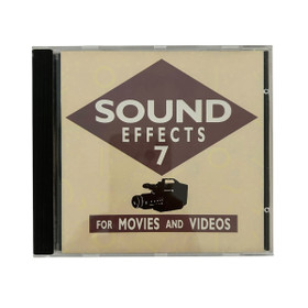 CD-levy, Sound Effects 7 - For Movies and Videos