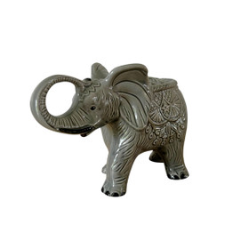 Koriste-esine, Elefantti - harmaa