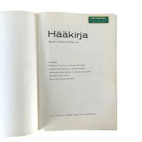 Vanha hääkirja - opastava hakuteos kihlapareille