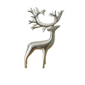 Hopeoitu Poro, Pentik Inari - 24 cm