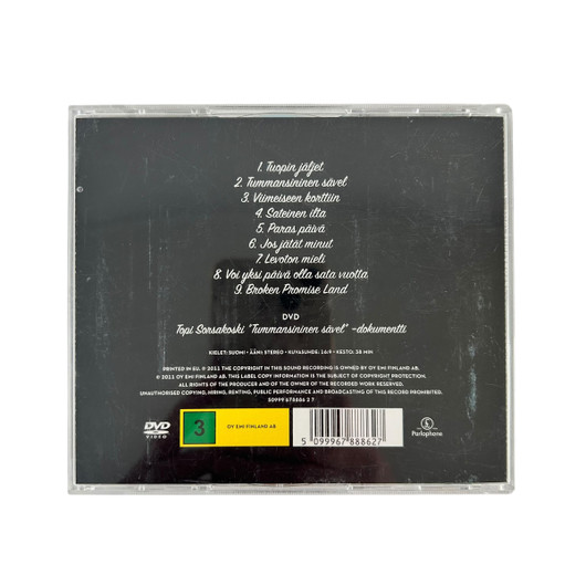 CD-levy, Topi Sorsakoski - Tummansininen sävel