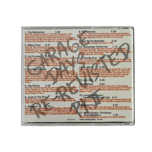 CD-levy, Metallica - Garage Days Re-Revisted Pt. 2