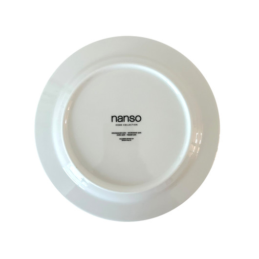Lautanen 20 cm, Nanso Pioni - harmaa