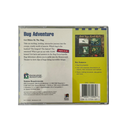 CD-levy, Bug Adventure