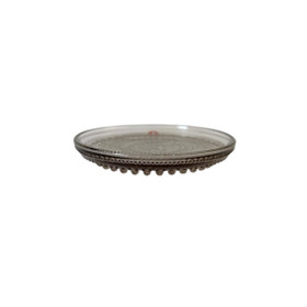 Lautanen 10 cm, Iittala Kastehelmi - pellava