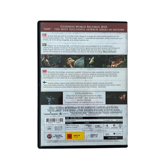 DVD, Saw