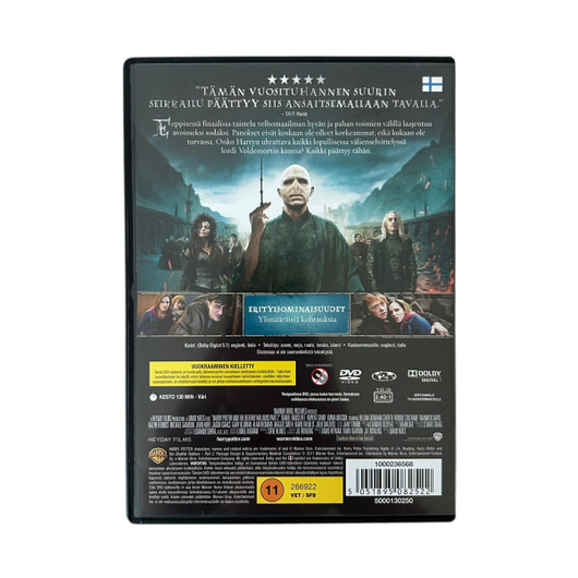 DVD, Harry Potter ja kuoleman varjelukset osa 2
