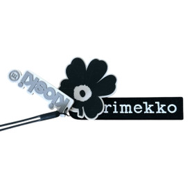 Avaimenperä, Marimekko Viisaus Unikko - musta