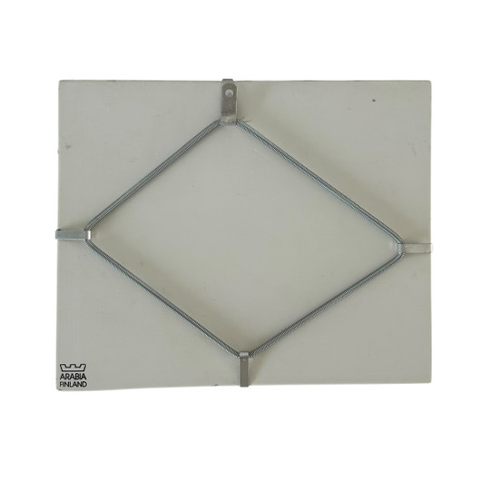 Seinälaatta, Heljä Liukko-Sundström - Punainen tupa ja perunamaa