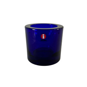 Kynttilälyhty Iittala Kivi, koboltinsininen