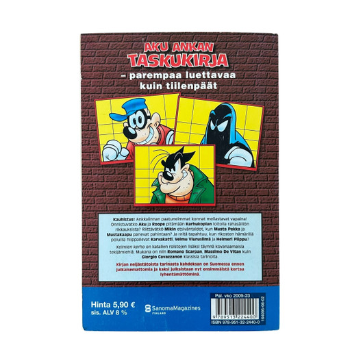 Aku Ankan taskukirja, Taskarin teemanumero 17 - Kelmien kerho