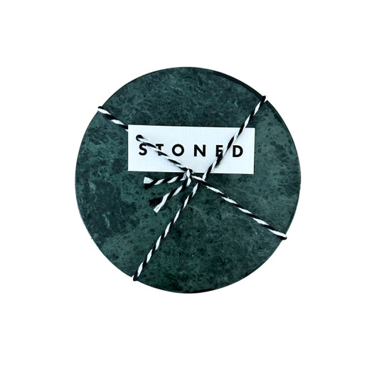 Marmoriset lasinaluset 4 kpl, Stoned