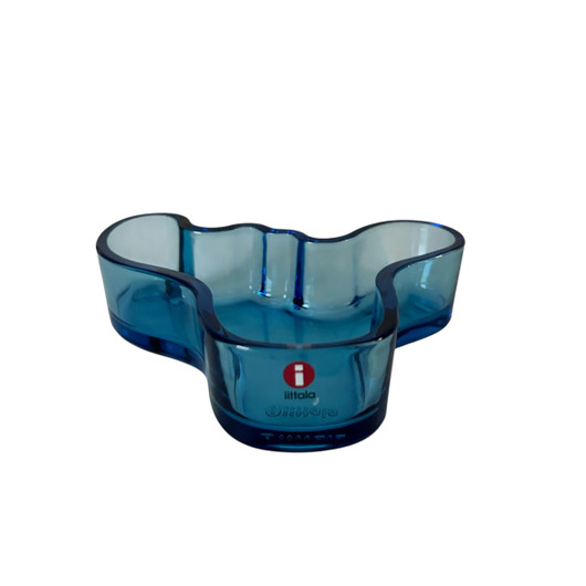 Aalto malja 136 mm, Iittala - siniturkoosi
