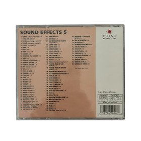 CD-levy, Sound Effects 5 - For Movies and Videos