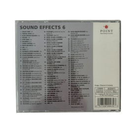 CD-levy, Sound Effects 6 - For Movies and Videos