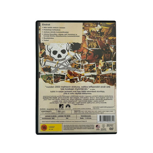 DVD, Jackass elokuva