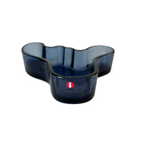 Aalto malja 136 mm, Iittala - mustikansininen