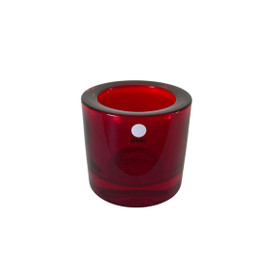 Kynttilälyhty Iittala Kivi, punainen